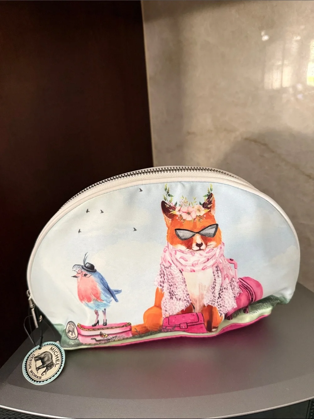 Cosmetic Bag NWT by Michel Design Works